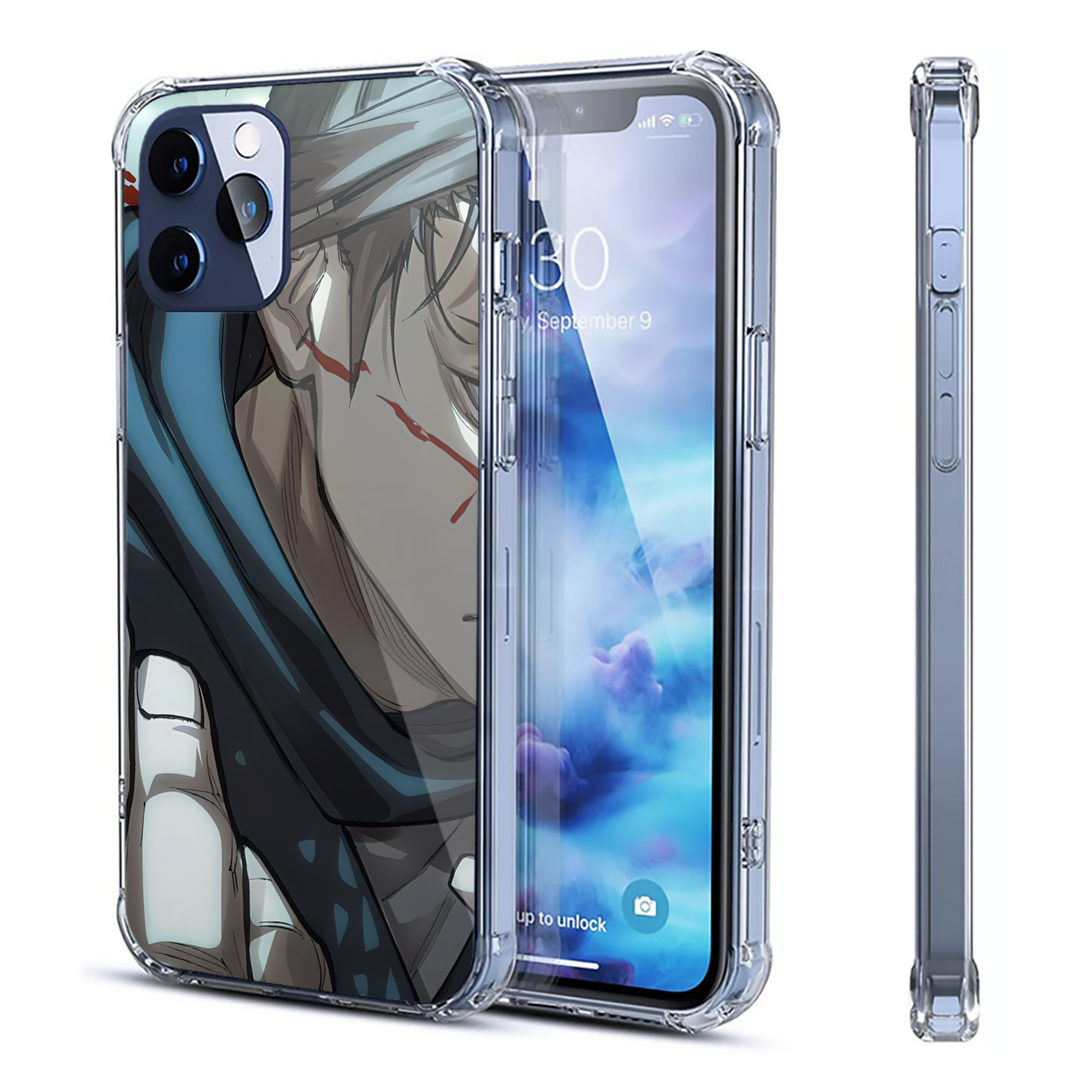 （画像用） SPY×FAMILY间谍家家酒 【iPhone 12シリーズ対応】透明スマホケース（クリアソフトケース）